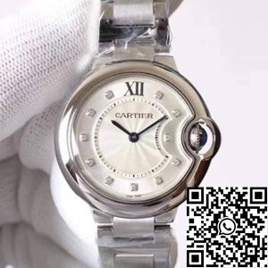 Replica Ballon Bleu De Cartier WE9020 33mm V6 Factory 1:1 Best Edition Swiss ETA076