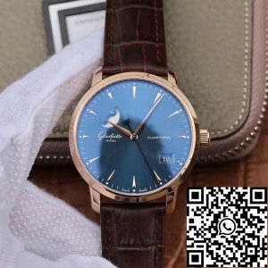 Replica Glashutte Original Senator 1-36-04-04-02-01 Moonphase 1:1 Best Edition Men Watches Swiss ETA36-03 Gray Dial