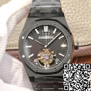 Replica Audemars Piguet Royal Oak Tourbillon 26522CE.OO.1225CE.01 1:1 Best Edition R8 Factory Black Ceramic