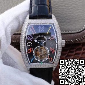 Replica Franck Muller Crazy Color Dreams Tourbillon 8880 1:1 Best Edition Swiss Tourbillon