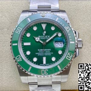 Replica Rolex Submariner 116610LV-97200 1:1 Best Edition Clean Factory V4 Green Dial