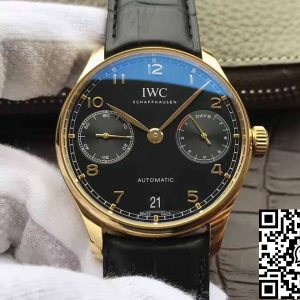 Replica IWC Portugieser IW500101 1:1 Best Edition ZF Factory Black Dial