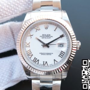 Replica Rolex Datejust M126334-0023 1:1 Best Edition EW Factory White Dial