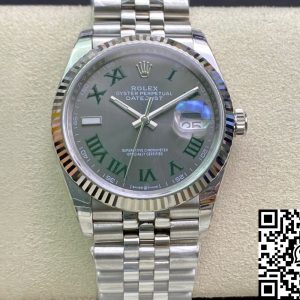Replica Rolex Datejust M126234-0045 36MM 1:1 Best Edition EW Factory Grey Dial