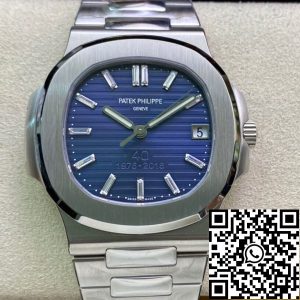 Replica Patek Philippe Nautilus 5711/1P 40th Anniversary 1:1 Best Edition PPF Factory Blue Dial