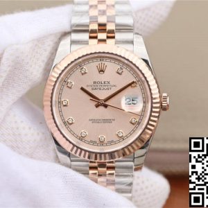 Replica Rolex Datejust M126331-0008 1:1 Best Edition EW Factory Sundust Dial