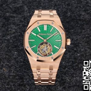 Replica Audemars Piguet Royal Oak Tourbillon 26533OR.OO.1220OR.01 1:1 Best Edition R8 Factory Green Dial