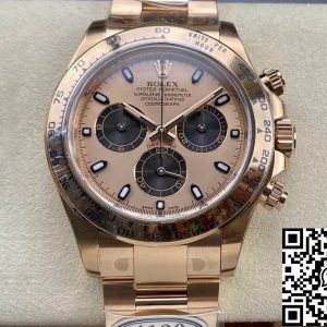 Replica Rolex Cosmograph Daytona M116505-0009 1:1 Best Edition Clean Factory Rose Gold
