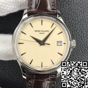 Replica Patek Philippe Calatrava 5227G-001 1:1 Best Edition 3K Factory Leather Strap