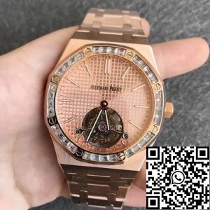 Replica Audemars Piguet Royal Oak Tourbillon 26514OR.ZZ.1220OR.01 1:1 Best Edition R8 Factory Gold Dial
