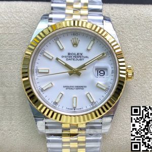Replica Rolex Datejust M126333-0016 1:1 Best Edition VS Factory White Dial
