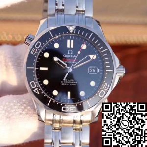 Replica Omega Seamaster Diver 300m 212.30.41.20.01.003 MKS Factory Mechanical Watches 1:1 Best Edition Swiss ETA2824 Black Dial