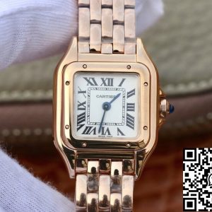 Replica Panthere De Cartier WGPN0006 1:1 Best Edition 8848 Factory Rose Gold