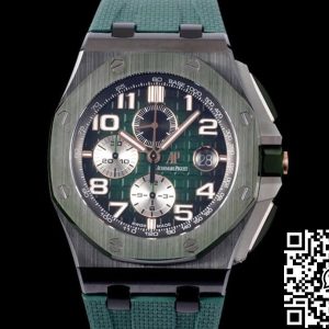 Replica Audemars Piguet Royal Oak Offshore 26405CE.OO.A056CA.01 1:1 Best Edition RS Factory Green Dial