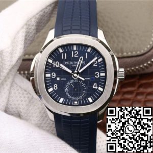 Replica Patek Philippe Aquanaut Dual Time 5164A-001 MP Factory 1:1 Best Edition Swiss ETA324S C