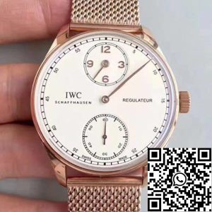 Replica IWC Portuguese IW544402 YL Factory 1:1 Best Edition Swiss ETA98245 White Dial