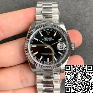 Replica Rolex Datejust M178274-0034 1:1 Best Edition GS Factory Black Dial