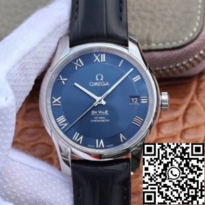 Replica Omega De Ville 431.13.41.21.03.001 1:1 Best Edition VS Factory Blue Dial Swiss ETA8500
