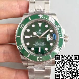 Replica Rolex Submariner Date 116610LV Green Ceramic Noob Factory Men Watches 1:1 Best Edition Swiss ETA3135 Green Dial