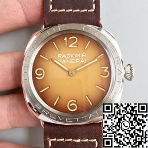 Replica Panerai Radiomir PAM687 ZF Factory 1:1 Best Edition Swiss ETA P3000 Superlumed Shaded Brown Dial