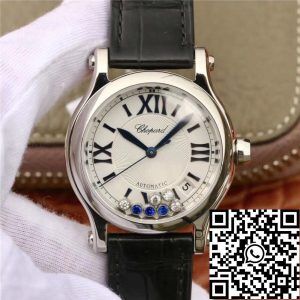 Replica Chopard Happy Sport 278559-3001 1:1 Best Edition YF Factory Stainless steel case Swiss ETA