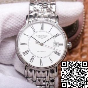 Replica Longines Presence L4.921.4.11.6 1:1 Best Edition RM Factory White Dial Swiss ETA2892