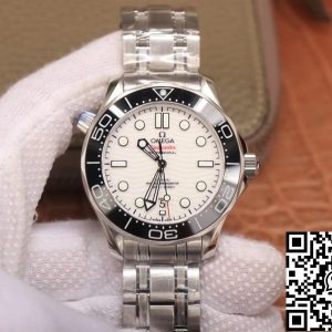 Replica Omega Seamaster 210.30.42.20.04.001 300M 1:1 Best Edition VS factory White Ceramic Dial Swiss 8800