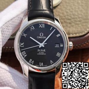 Replica Omega De Ville 431.13.41.21.01.001 1:1 Best Edition VS Factory Black Dial Swiss ETA8500