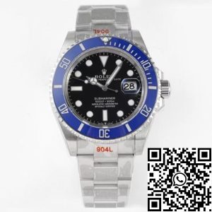 Replica Rolex Submariner M126619LB-0003 41MM 1:1 Best Edition ROF Factory Black Dial Swiss ETA2824