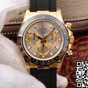 Replica Rolex Daytona Cosmograph 116518LN 1:1 Best Edition JH Factory Silver Gray Dial