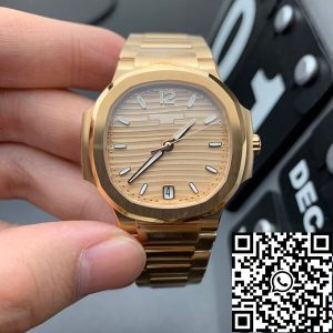 Replica Patek Philippe Nautilus 7118/1R-010 1:1 Best Edition 3K Factory Gold Dial
