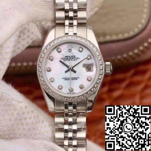 Replica Rolex Lady Datejust 28MM 1:1 Best Edition Swiss Original Imported NH05 Movement Enamel Dial