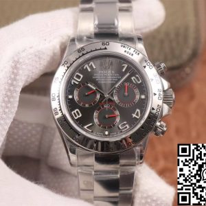 Replica Rolex Daytona Cosmograph 116509 1:1 Best Edition JH Factory Black Dial