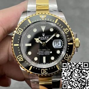 Replica Rolex Sea Dweller M126603-0001 1:1 Best Edition VS Factory Yellow Gold