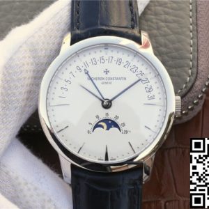 Replica Vacheron Constantin Patrimony 4010U/000G-B330 1:1 Best Edition GS Factory White Dial