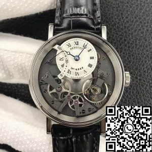 Replica Breguet Tradition 7097 7097BB/G1/9WU 1:1 Best Edition ZF Factory 18k White Gold