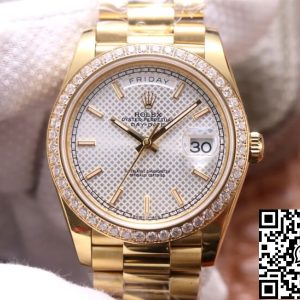 Replica Rolex Day Date M228348RBR-0005 1:1 Best Edition EW Factory 18ct Gold