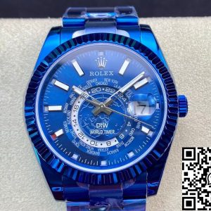 Replica Rolex Sky Dweller 40MM 1:1 Best Edition WWF Factory DIW Blue Dial