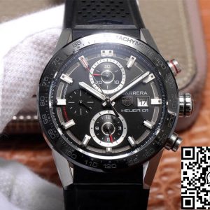 Replica TAG Heuer Carrera CAR201Z.FT6046 1:1 Best Edition XF Factory Black Dial