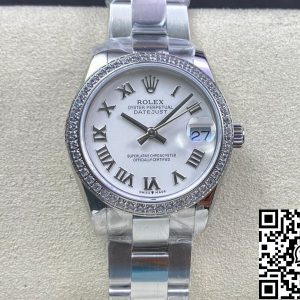 Replica Rolex Datejust M278384RBR-0013 31MM 1:1 Best Edition EW Factory White Dial