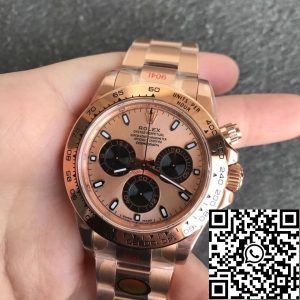Replica Rolex Daytona m116505-0009 1:1 Best Edition Noob Factory Champagne Dial
