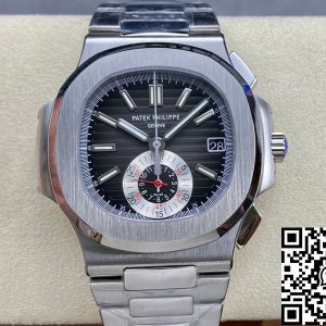 Replica Patek Philippe Nautilus 5980/1A-014 1:1 Best Edition PPF Factory Black Dial