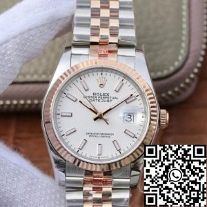 Replica Rolex Datejust M126231-0017 36MM 1:1 Best Edition GM Factory White Dial
