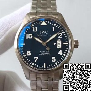 Replica IWC Pilot Mark XVII IW326501 MKS Factory 1:1 Best Edition Swiss ETA2892 Blue Dial