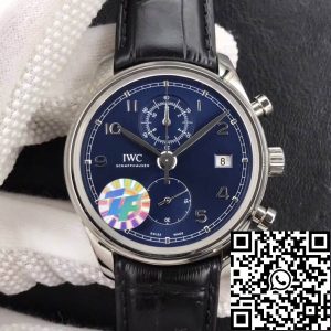 Replica IWC Portugieser IW390303 1:1 Best Edition ZF Factory Blue Dial