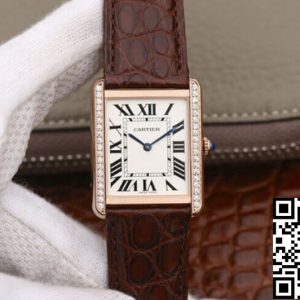 Replica Cartier Tank WT200005 1:1 Best Edition K11 Factory White Dial