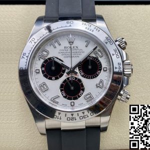 Replica Rolex Cosmograph Daytona 116519 1:1 Best Edition Clean Factory Silvery White Dial