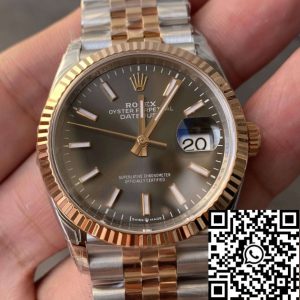 Replica Rolex Datejust M126231-0013 36MM 1:1 Best Edition VS Factory Gray Dial