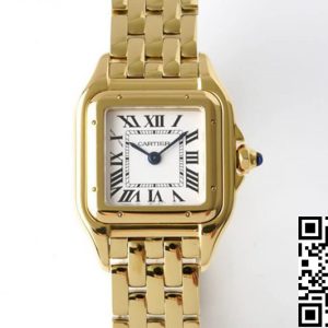 Replica Panthere De Cartier WGPN0008 22MM 1:1 Best Edition BV Factory Yellow Gold