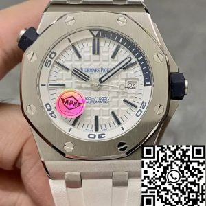 Replica Audemars Piguet Royal Oak Offshore 15710ST.OO.A010CA.01 1:1 Best Edition APS Factory White Dial